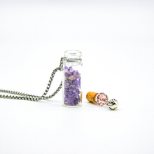 Load image into Gallery viewer, Amethyst Diffusing Necklace | Energy &amp; Healing | Diffusing on the go
