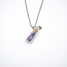 Load image into Gallery viewer, Amethyst Diffusing Necklace | Energy &amp; Healing | Diffusing on the go
